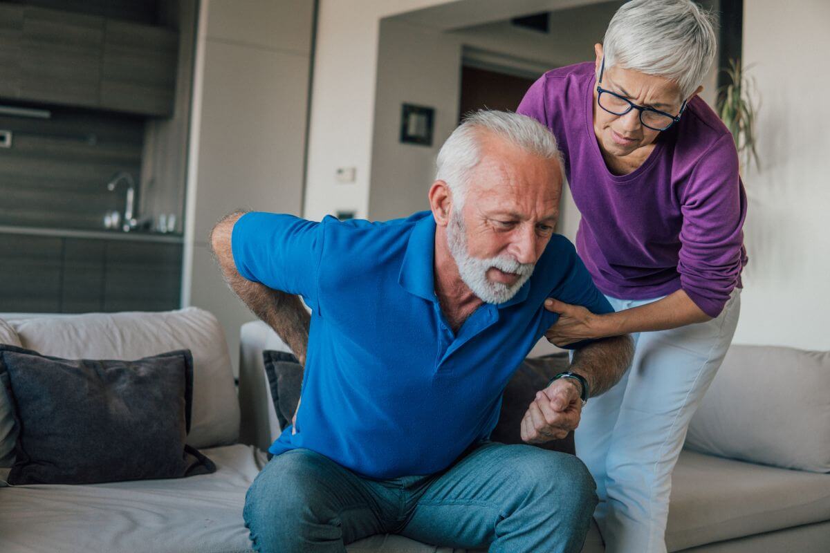 Senior 70+ z bólem kolana i stawów